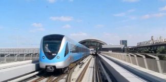 Dubai Metro. HD Video, Sept. 2016 Dubai Metro