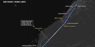 Hyperloop One route from Dubai to Abu Dhabi revealed