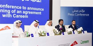 Agreement with Careem to deliver taxi-booking service