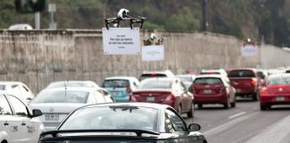 Futuristic Advertising? Uber’s Drones Take to the Skies to Heckle Drivers