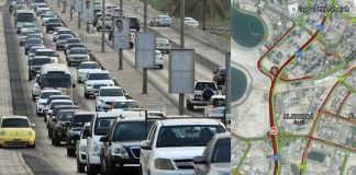 Traffic updates: Massive congestion on Dubai roads