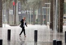 Watch: UAE wakes up to lightning, rainy weather