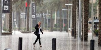 Watch: UAE wakes up to lightning, rainy weather