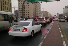 Dubai faces traffic snarls in rain, temperature dips to 12°C