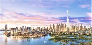 Dubai Creek Harbour and The Tower at Dubai Creek Harbour. The new film teaser