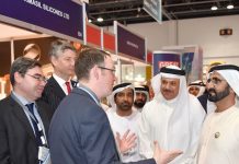 Sheikh Mohammed bin Rashid Al Maktoum visited the Middle East Rail Exhibition and Conference
