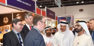 Sheikh Mohammed bin Rashid Al Maktoum visited the Middle East Rail Exhibition and Conference