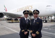 Female pilots fly Emirates A380 for International Women’s Day | Emirates Airline