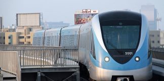 Public Transit Map of Dubai