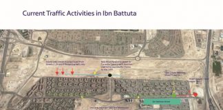 RTA introduces new traffic changes to Ibn Battuta Street, surrounding areas under Route 2020