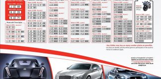 RTA offers 250 plates of three, four and five-digits in 48th online auction