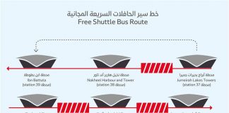 RTA launches free shuttle bus service to cover metro closure between JLT & Ibn Battuta Stations