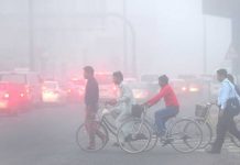Rain today and Friday, with more foggy mornings