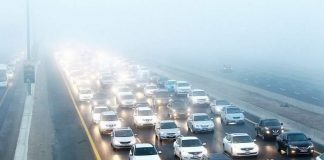 Accidents, heavy traffic across UAE on foggy morning