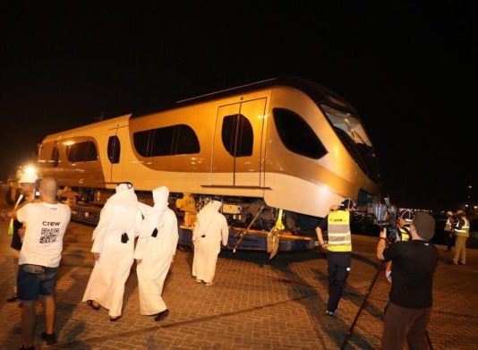 Testing of first Doha Metro trains begins