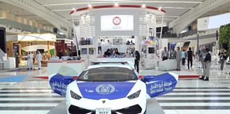 Police supercars catch the eye at Worldskills Abu Dhabi event