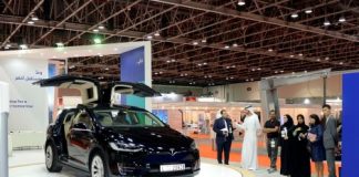 Highlighting green economy achievements in WETEX 2017 starred by Tesla