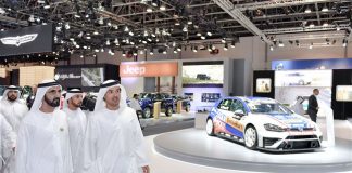 Mohammed bin Rashid visits Dubai International Motor Show