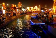 RTA operates electric abras for serving Global Village visitors