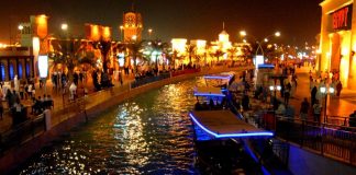 RTA operates electric abras for serving Global Village visitors