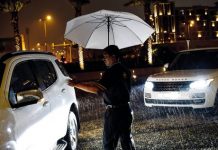 Rain hits part of Dubai