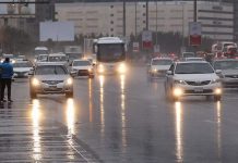 Warning: Rough sea, waves up to 11 feet high in Arabian Gulf
