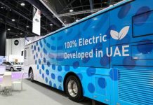 Now, a 100% electric bus made in the UAE