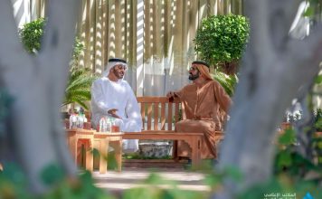 Mohammed bin Rashid, Mohamed bin Zayed exchange New Year greetings