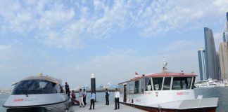 RTA exhibits air-conditioned abra in Dubai International Boat Show