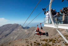Video: UAE’s new zipline set Guinness World Record for being world’s longest