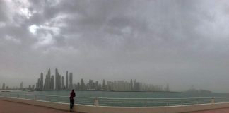 Sand storm, rain weather forecast for UAE