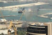 Fire in Dubai Marina put under control