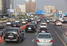 UAE traffic: Slow moving traffic on Dubai, Sharjah roads