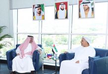 Al Tayer explores cooperation with Saudi Consul to Dubai