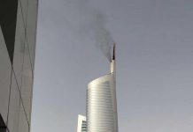 Minor fire at JLT’s tallest tower under control