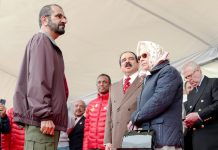 Sheikh Mohammed meets with Queen Elizabeth on sidelines of Windsor Royal Endurance Race in UK
