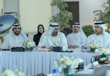 The Dubai Metro extension Route 2020 due for completion six months before the world fair opens The Expo 2020 meeting was chaired by committee chairman Sheikh Ahmed bin Saeed Al Maktoum, who is also the President of the Department of Civil Aviation and Chairman and CEO of Emirates Airline and Group.