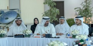 The Dubai Metro extension Route 2020 due for completion six months before the world fair opens The Expo 2020 meeting was chaired by committee chairman Sheikh Ahmed bin Saeed Al Maktoum, who is also the President of the Department of Civil Aviation and Chairman and CEO of Emirates Airline and Group.