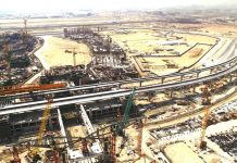 Senior official says Expo 2020 metro station is ‘starting to take shape’ while steel production is ongoing for Al Wasl Plaza Dubai Metro Expo station