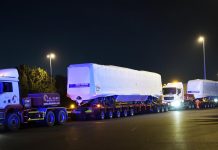 First of the new metro trains arrive in Dubai, the train had been transported to the Metro Depot at Rashidiya. First of the new metro trains arrive in Dubai, the train had been transported to the Metro #Depot at Rashidiya.
