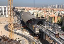 Dubai’s Route 2020 metro extension ‘70% complete’ Dubai's Route 2020 metro extension '70% complete'