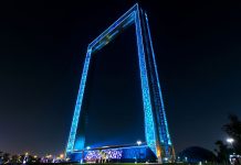 Dubai Frame pays tribute to all the medical staff, who are tirelessly working day and night during this challenging time